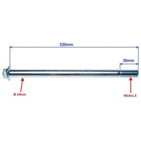 Stud M14x1,5 (length 220mm)