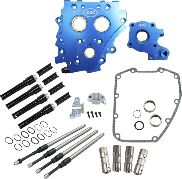 S&S CYCLE Cam Chest Kit without Cams for Chain Drive Twin Cam Harley Davidson FLD / FLHR / FLHRC 1450-1800cc 06-17