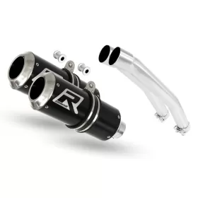 Suzuki GSXR 1300 Hayabusa 2008-2019 Dominator Exhaust Silencer Muffler GP BLACK + dB killer
