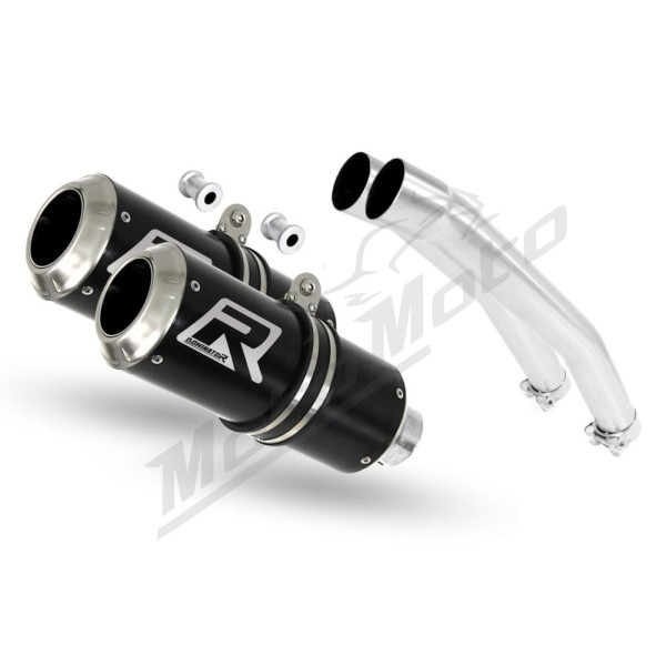 Suzuki GSXR 1300 Hayabusa 2008-2019 Dominator Exhaust Silencer Muffler GP BLACK + dB killer