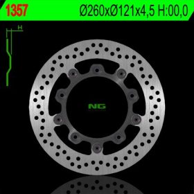 NG BRAKES Front Floating Brake Disc 260mm Suzuki AN Burgman 250-650cc 03-17
