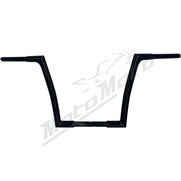 FAT BAGGERS INC. 1-1/4" EZ Install Flat Top Handlebar Black 32mm 89cm
