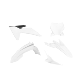 Racetech plastikų kompl. KTM SX 65 24-25 Balta