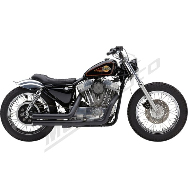 COBRA Speedster 909 Exhaust System Black Harley Davidson XL 883-1200cc 86-03