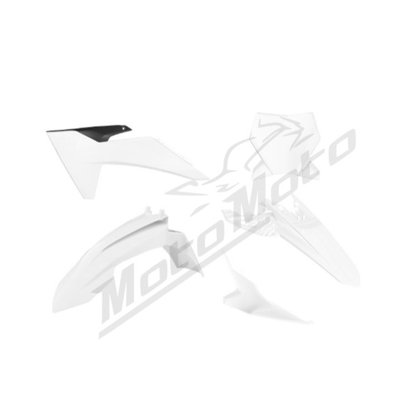 Racetech plastikų kompl. KTM SX 65 24-25 Balta
