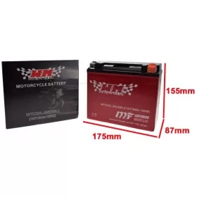 Battery WTX20L-BS / YTX20L-BS 12V 18Ah