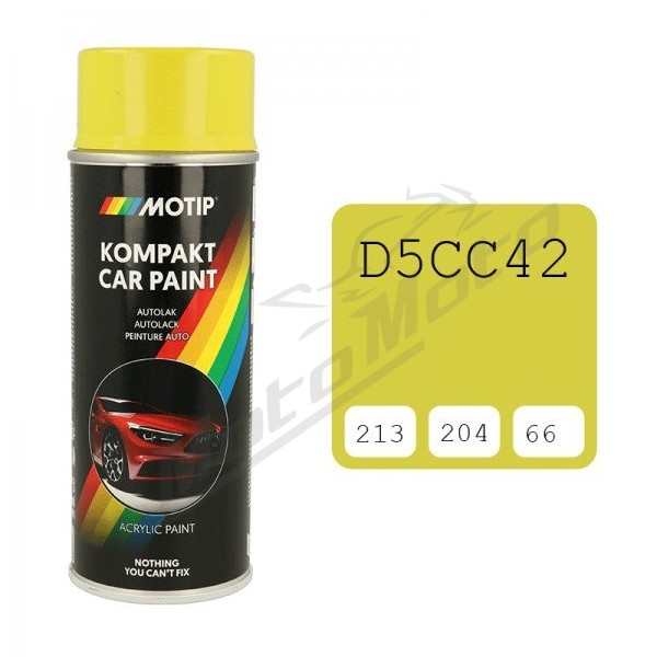 MOTIP Coloured paint D5CC42 400ml