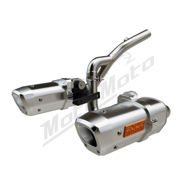 RJWC POWERSPORTS APX Aluminium Slip-On Muffler Can Am DS / Outlander / Renegade 400-1000cc 12-24