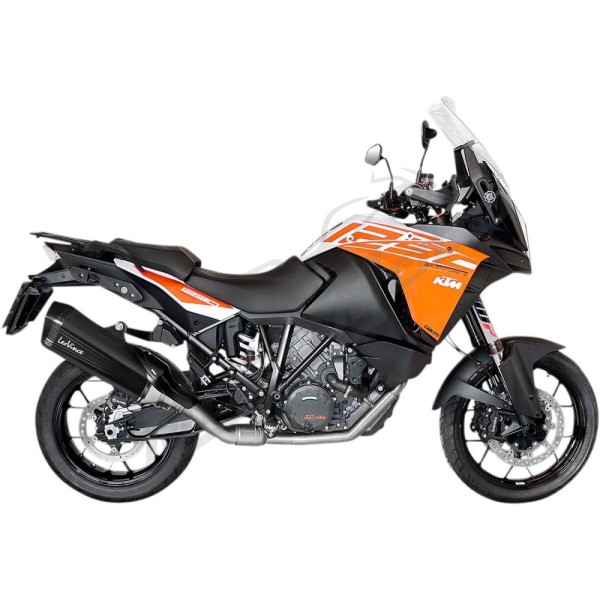 LEOVINCE LV-12 Black Edition Slip-On Muffler KTM ADVENTURE 1050-1290 13-20