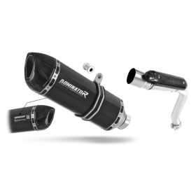 Honda CB 600F HORNET 2003-2006 EU Approved Exhaust Silencer BLACK HP1 BLACK