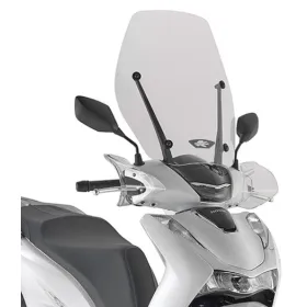 KAPPA Priekinis stiklas skaidrus 54x49cm Honda SH 125-350 20-25