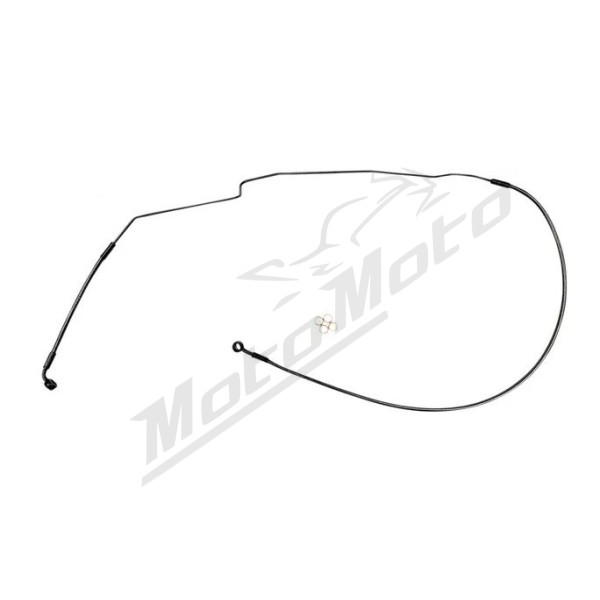 MAGNUM SHIELDING Upper Front Brake Line Black Indian Challenger 1770 20-22 101.6cm