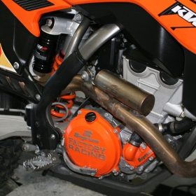 BOYESEN Factory Racing Clutch Cover Orange Husqvarna TC85