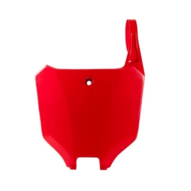 RACETECH priekinis numerio plastikas HONDA CRF 450cc 21-24 Raudona
