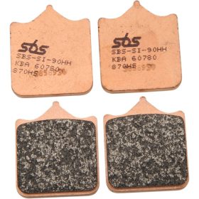 SBS HS Street Excel 870HS Sintered Front Brake Pads BMW S1000 R/RR 13-19