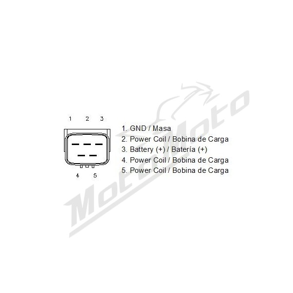 MOTOPLAT Regulator Honda CB / CBF / CRF / VT / XR / XL 250/750 01-15