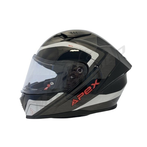 Helmet APEX FI100 Valencia Grey/Black