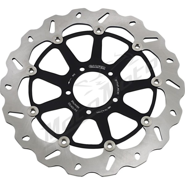 GALFER Wave® Front Brake Rotor Left Ducati Multistrada / Panigale / Streetfighter 848-1299cc 07-24