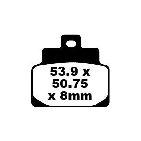 EBC SFA Brake Pads APPRILIA / KYMCO / PIAGGIO / RIEJU / SYM 50-500cc 99-13