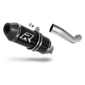 Triumph TIGER SPORT 1050 2013-2015 Dominator Exhaust Silencer Muffler HP3 BLACK + dB killer