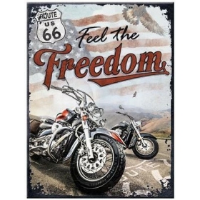 Magnetukas ROUTE 66 FREEDOM 6x8