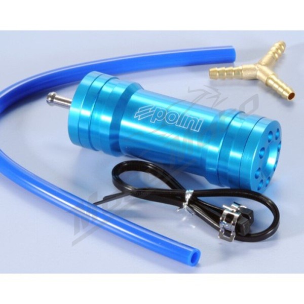 Polini blue boost bottle for gas recovery Derbi / Vent 50cc 12-25