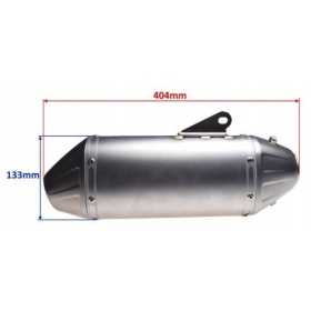 Universal exhaust (Lenght 404mm)