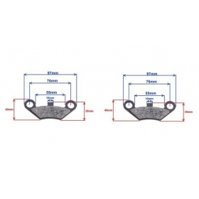 Brake pads MAXTUNED MCB619 STANDARD