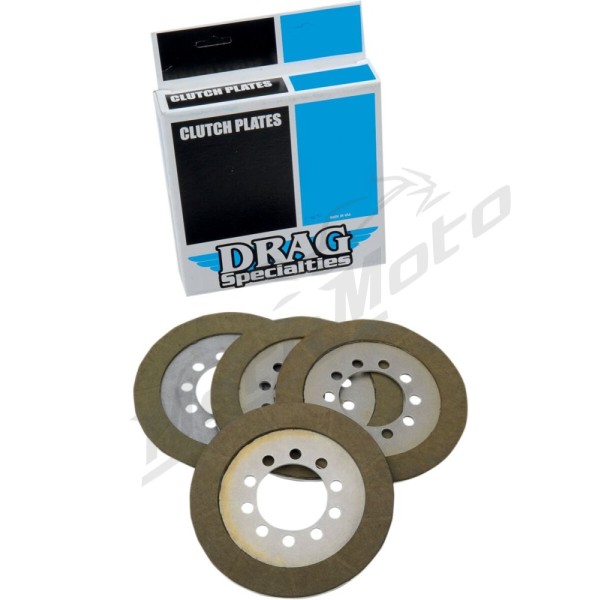 DRAG SPECIALTIES Clutch Friction Plate Set Harley Davidson F / FL / FLB / FLE / FLEF 1200cc 41-67