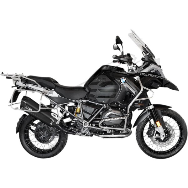LEOVINCE LV-12 Black Edition Slip-On Muffler BMW R 1200-1250GS 13-24
