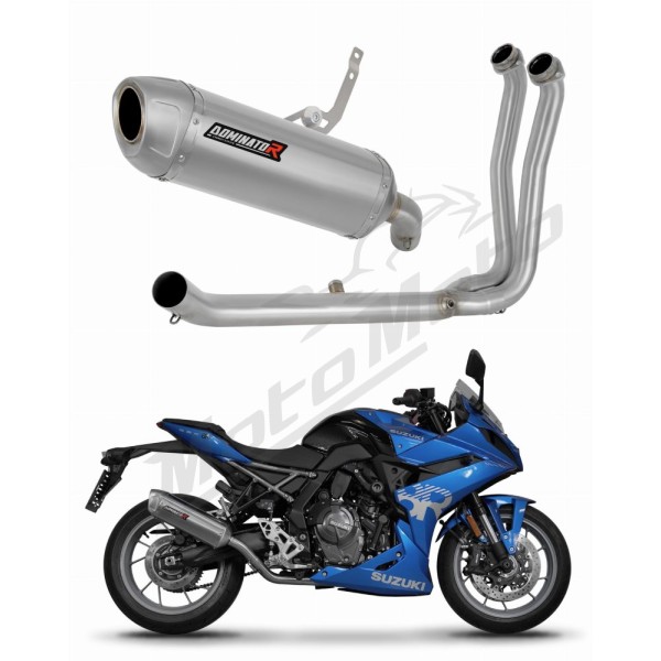 Suzuki GSX-8R / 8S 2023-2025 Dominator Full Exhaust Silencer S6 + dB killer