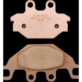 DP BRAKES ATV/UTV Sintered Metal Brake Pads ADLY / Arctic Cat / Can AM / Kawasaki / Kymco / SYM / Yamaha 125-700cc 06-25