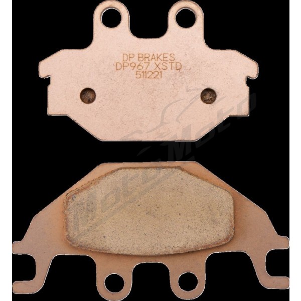 DP BRAKES ATV/UTV Sintered Metal Brake Pads ADLY / Arctic Cat / Can AM / Kawasaki / Kymco / SYM / Yamaha 125-700cc 06-25