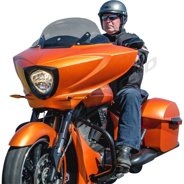 KLOCK WERKS Low Flare™ priekinis stiklas VICTORY CROSS COUNTRY 106 10-17