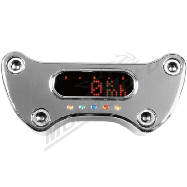 MOTOGADGET motoscope mini speedometer mounting frame CHROME 25.4 mm