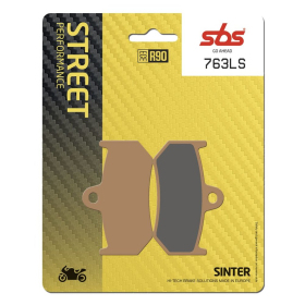 SBS LS Street Excel 763LS Sintered Rear Brake Pads MV Agusta Brutale / F3 / F4 750-1090cc 00-20