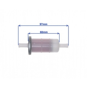 Universal fuel filter 8mm 