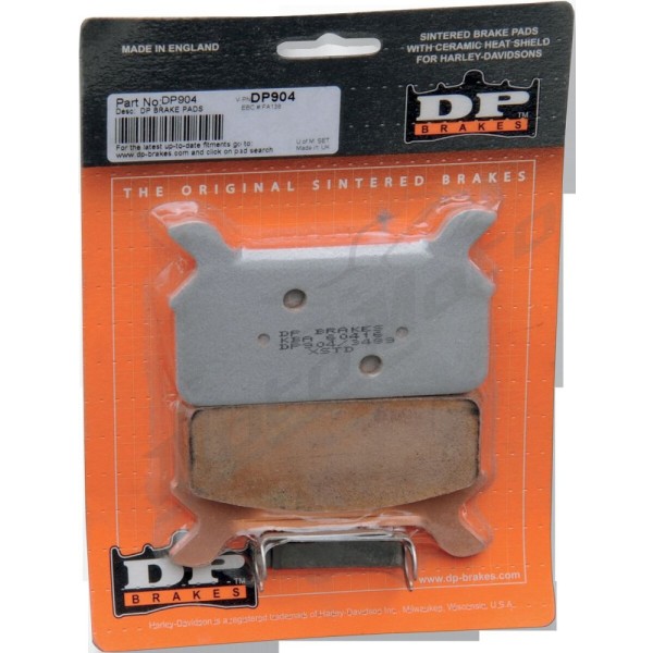 DP BRAKES Sintered Metal Brake Pads Harley Davidson FLHR / FLHRCI / FLHRI / FLHS / FLHT / FLHTC 1340-1450cc 86-99