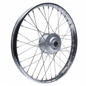 Rear rim scooter ROMET KOMAR R17 X 1,40 (36 spokes) 1pc CHROME