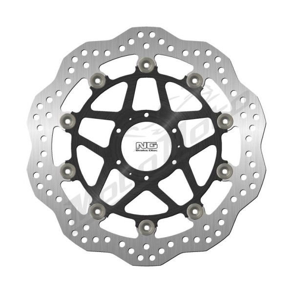 NG Front Floating Brake Disc 296x62x5mm Kawasaki ER-6 / Ninja / Versys 650cc 06-11