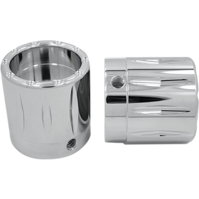 AVON GRIPS Front Axle Nut Cover Harley Davidson FLHR / FLHT / FXD / FXDI / FXDX 1450-1584 00-07