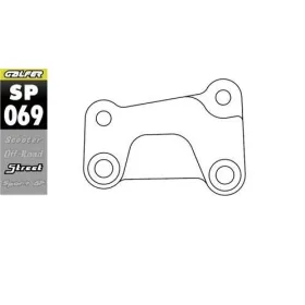 GALFER Brake disc/caliper adapter Ø320mm right Harley Davidson