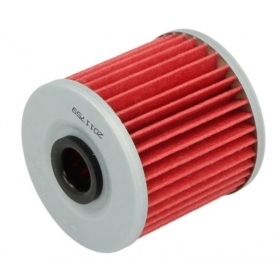 Oil filter HIFLO HF123 KAWASAKI KLT/ KLF/ KEF/ KSF/ BJ/ KL/ KLX/ Z 200-650cc 1977-2018