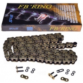 Chain IRIS 525 FB HIPER Reinforced Gold 