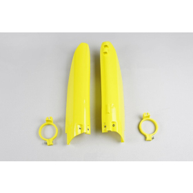 UFO Yellow Fork Guards For Suzuki RM 125-250cc 99-03
