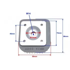 Cylinder head MORINI / SUZUKI 50CC / 41MM