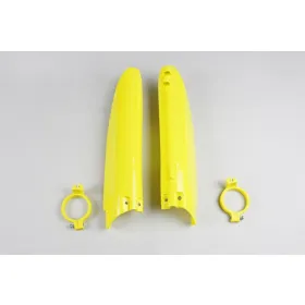 UFO Yellow Fork Guards For Suzuki RM 125-250cc 99-03