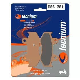 TECNIUM Maxi Scooter Sintered Metal Brake pads MSS281 Suzuki AN 250/400cc Burgman 01-06
