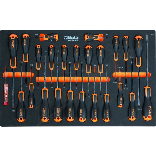 BETA WORKER Assortment of 390 tools