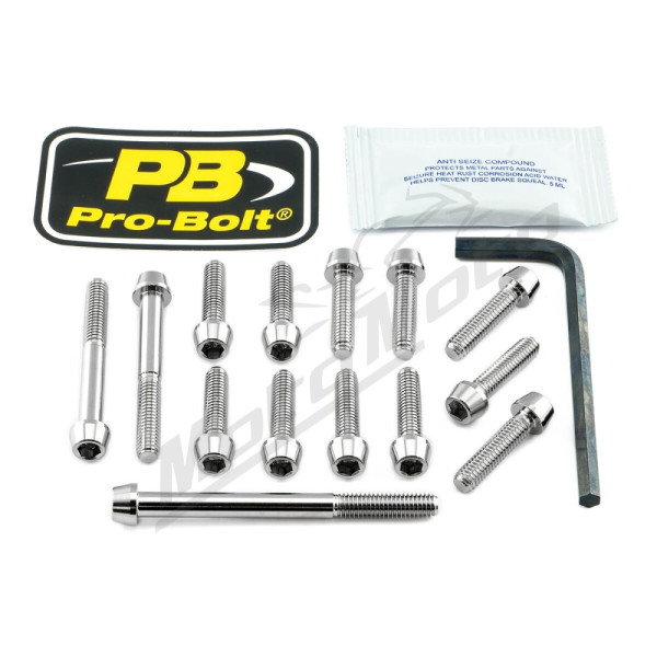 PRO BOLT Stainless Steel Engine Bolt Kit For Kawasaki ZZR 1400cc 12-20